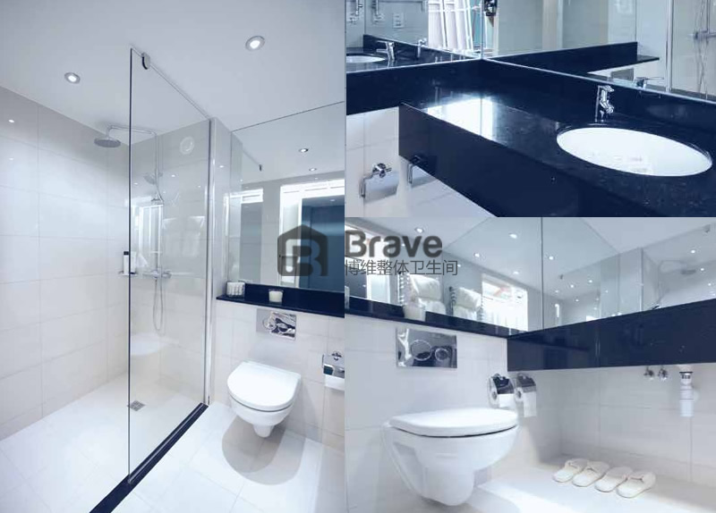 英国伦敦酒店整体浴室项目案例 ATRIUM HOTEL LONDON, UK